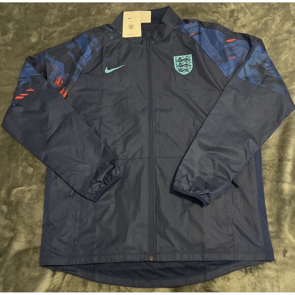 Nike Other - LARGE NIKE ENGLAND 2022/23 ACADEMY FOOTBALL JACKET BLUE DN1091-492